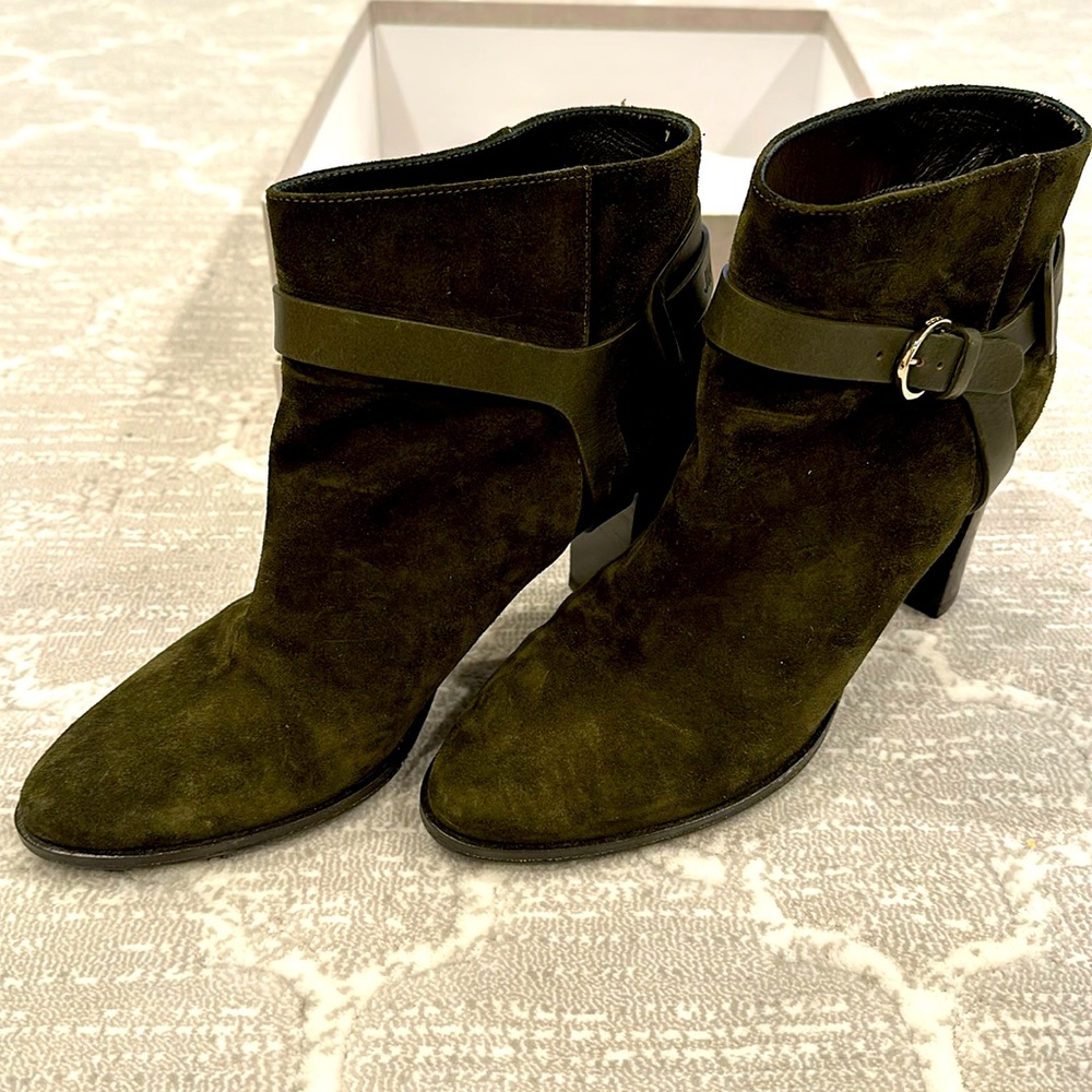 Jimmy Choo Hose 80 Army Green Size 39 1/2